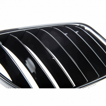 Maska - ledvinky BMW X1 (E84) 2009-2015 - černé lesklé