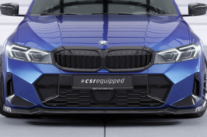 Spoiler pod přední nárazník CSR CUP pro BMW 3 G20 / G21 LCI 2022- M-paket - černá struktura