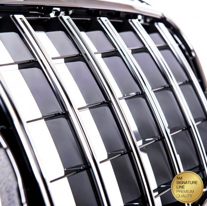 Sportovní maska GT - A-Class (W176) 2012-2015 Panamericana - chrom / černá lesklá