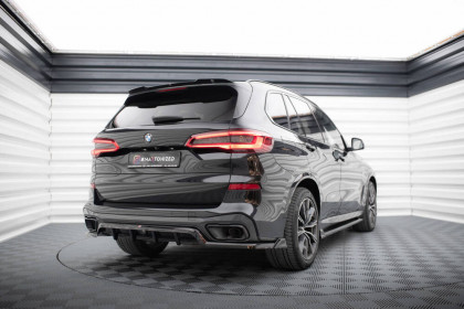 Spoiler zadního nárazniku BMW X5 M-Pack G05 černý lesklý plast