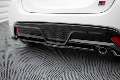 Spoiler zadního nárazniku Toyota Yaris GR Sport Mk4 černý lesklý plast