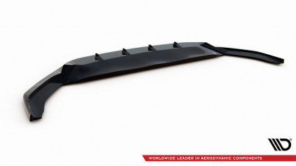 Spojler pod nárazník lipa V.2 Volkswagen Passat R-Line B8 Facelift černý lesklý plast
