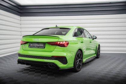 Splittery zadní boční Audi RS3 Sedan 8Y carbon