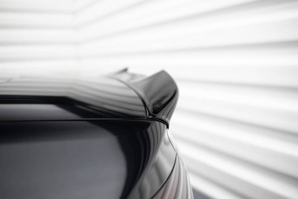 Prodloužení spoileru 3D Audi S5 / A5 S-Line Cabrio 8T černý lesklý plast