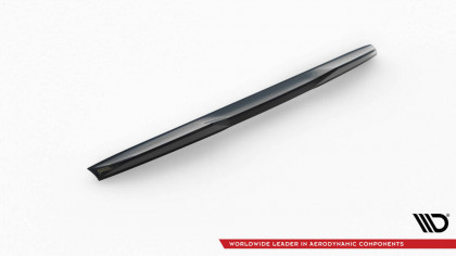 Prodloužení spoileru 3D Audi S5 / A5 S-Line Cabrio 8T černý lesklý plast