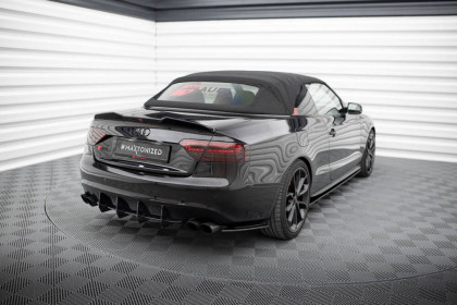 Splittery zadní boční Street Pro Audi S5 / A5 S-Line Coupe / Cabriolet 8T černo červené