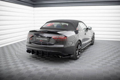 Splittery zadní boční Street Pro + flaps Audi S5 / A5 S-Line Coupe / Cabriolet 8T černé