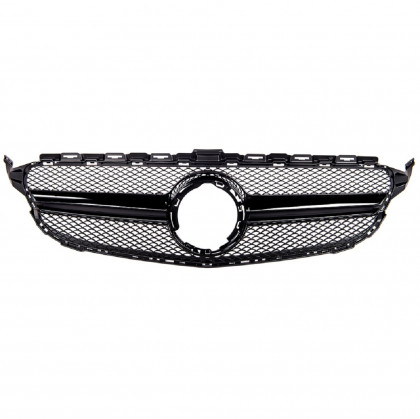 Sportovní maska - Mercedes-Benz C-Class (W205) 2014-2018 AMG style - černá lesklá