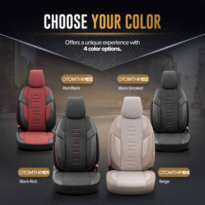 Sada autopotahů OTOM THRONE 102 SMOKED 3-ZIP