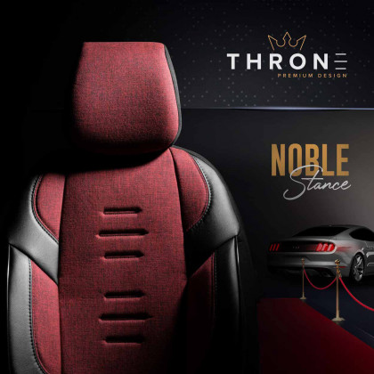 Sada autopotahů OTOM THRONE 103 RED 3-ZIP