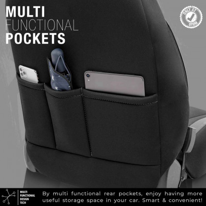 Sada autopotahů OTOM LIMITED 102 BLACK/GREY 3-ZIP