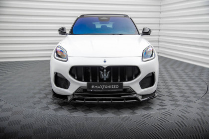 Spojler pod nárazník lipa Maserati Grecale GT / Modena Mk1 černý lesklý plast