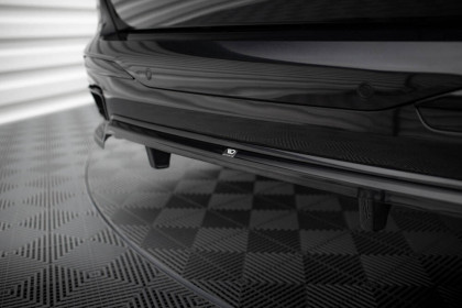 Spoiler zadního nárazniku BMW X7 M-Pack G07 Facelift černý lesklý plast