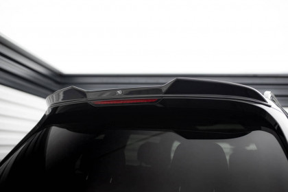 Prodloužení spoileru 3D BMW X7 M-Pack G07 Facelift černý lesklý plast