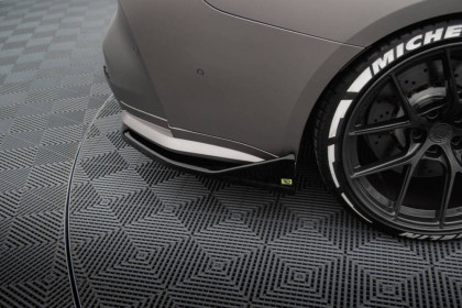 Splittery zadní boční V.3 CSL Look BMW M4 G82 černý lesklý plast