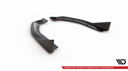Splittery zadní boční V.3 CSL Look BMW M4 G82 černý lesklý plast