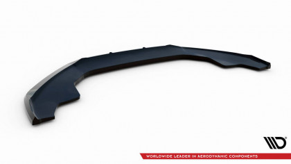 Spojler pod nárazník lipa V.2 Audi A4 Competition B8 Facelift černý lesklý plast
