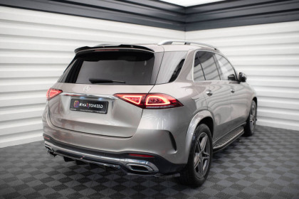Prodloužení spoileru Mercedes-Benz GLE SUV AMG-Line W167 černý lesklý plast