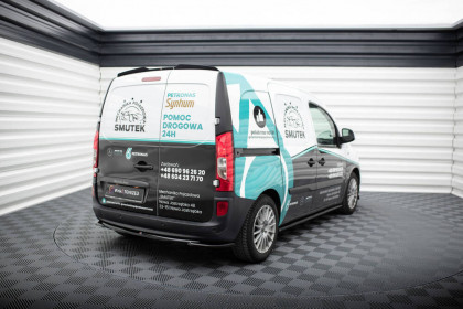 Prodloužení spoileru Mercedes-Benz Citan Mk1 černý lesklý plast