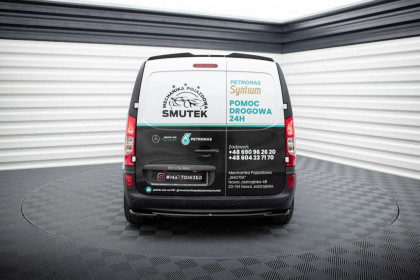 Prodloužení spoileru Mercedes-Benz Citan Mk1 černý lesklý plast