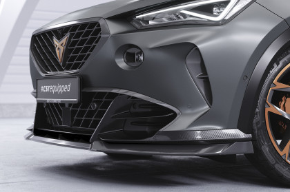 Spoiler pod přední nárazník CSR CUP pro Cupra Formentor VZ5 - carbon look lesklý