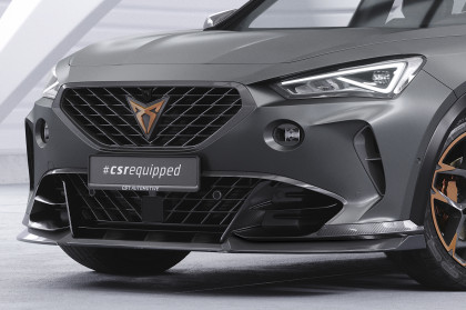 Spoiler pod přední nárazník CSR CUP pro Cupra Formentor VZ5 - carbon look lesklý