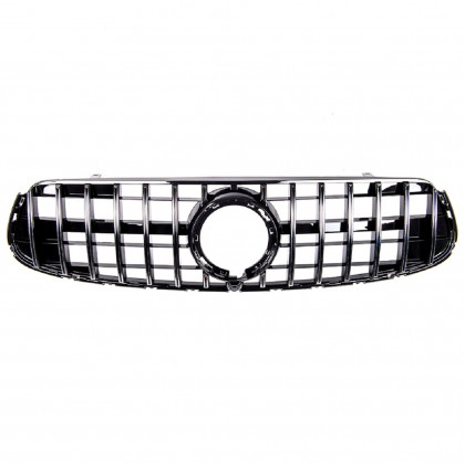 Sportovní maska - Mercedes-Benz GLC (X253) GLC Coupe (C253) Facelift 2019-2022 GT Panamericana - chrom - černá