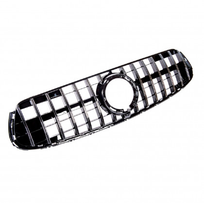 Sportovní maska - Mercedes-Benz GLC (X253) GLC Coupe (C253) Facelift 2019-2022 GT Panamericana - chrom - černá