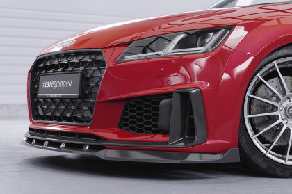 Spoiler pod přední nárazník CSR CUP pro Audi TT FV/8S S-Line / TTS FV/8S - carbon look lesklý