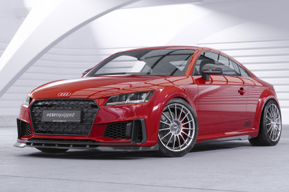 Spoiler pod přední nárazník CSR CUP pro Audi TT FV/8S S-Line / TTS FV/8S - carbon look lesklý