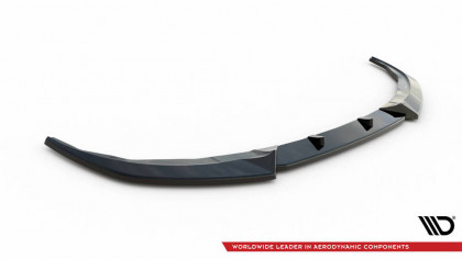 Spojler pod nárazník lipa V.1 BMW 3 Sport Line G20 / G21 černý lesklý plast