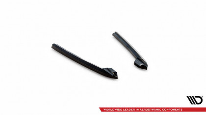 Splittery zadní boční V.3 Audi A6 Avant C7 černý lesklý plast
