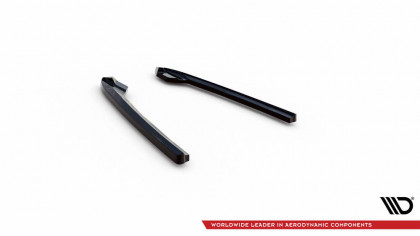 Splittery zadní boční V.3 Audi A6 Avant C7 černý lesklý plast