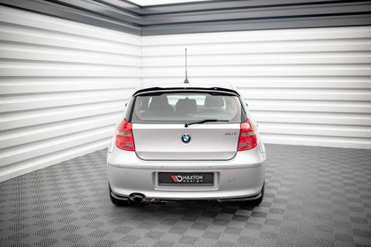 Prodloužení spoileru V.2 BMW 1 E81 Facelift černý lesklý plast