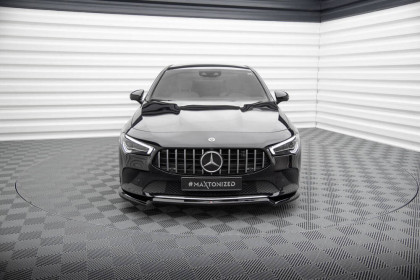 Spojler pod nárazník lipa V.1 Mercedes-Benz CLA C118 černý lesklý plast