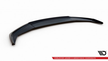 Spojler pod nárazník lipa V.2 Honda Civic Mk10 černý lesklý plast