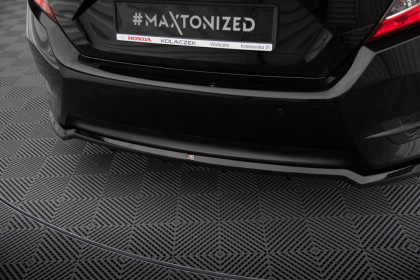 Spoiler zadního nárazniku Honda Civic Mk10 černý lesklý plast