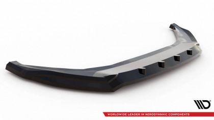 Spojler pod nárazník lipa V.2 Seat Tarraco FR Mk1 černý lesklý plast