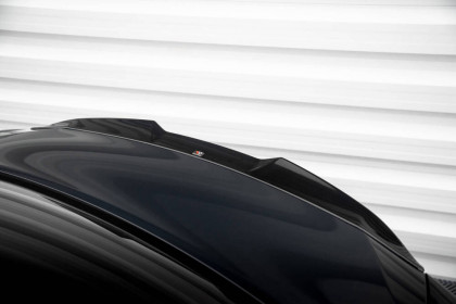 Prodloužení spoileru 3D Toyota Avensis Sedan Mk3 Facelift černý lesklý plast