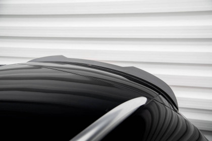 Prodloužení spoileru Ford Mondeo Estate ST-Line Mk4 Facelift černý lesklý plast