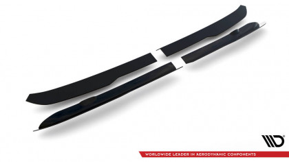 Prodloužení spoileru Citroen Jumpy Mk3 černý lesklý plast