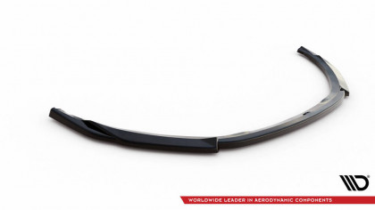 Spojler pod nárazník lipa V.2 Renault Clio RS Mk4 černý lesklý plast