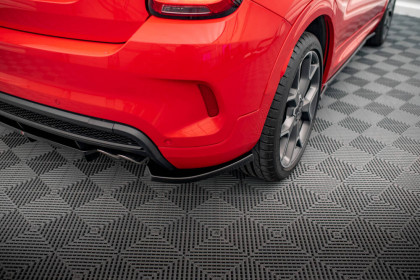 Spoiler zadního nárazniku Fiat 500X Sport Mk1 Facelift černý lesklý plast