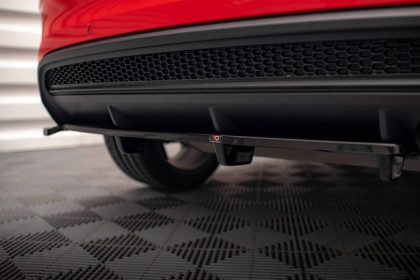 Spoiler zadního nárazniku Fiat 500X Sport Mk1 Facelift černý lesklý plast