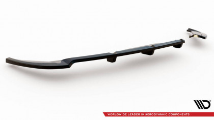 Spoiler zadního nárazniku Fiat 500X Sport Mk1 Facelift černý lesklý plast