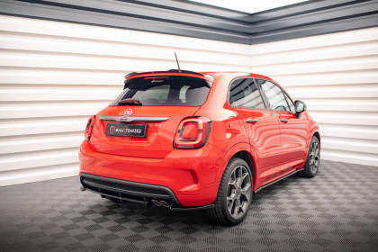 Prodloužení spoileru Fiat 500X Sport Mk1 Facelift černý lesklý plast