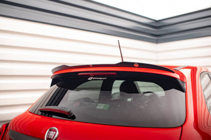 Prodloužení spoileru Fiat 500X Sport Mk1 Facelift černý lesklý plast