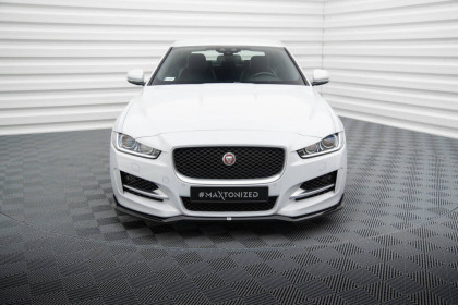 Spojler pod nárazník lipa V.1 Jaguar XE R-Sport X760 černý lesklý plast