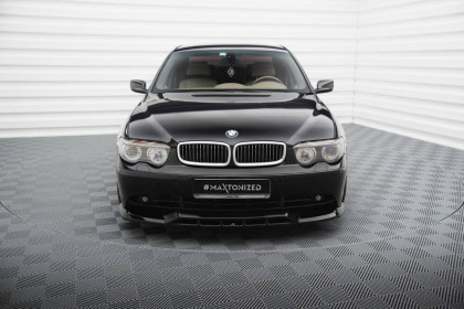 Spojler pod nárazník lipa BMW 7 E65 černý lesklý plast