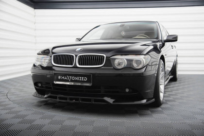 Spojler pod nárazník lipa BMW 7 E65 černý lesklý plast